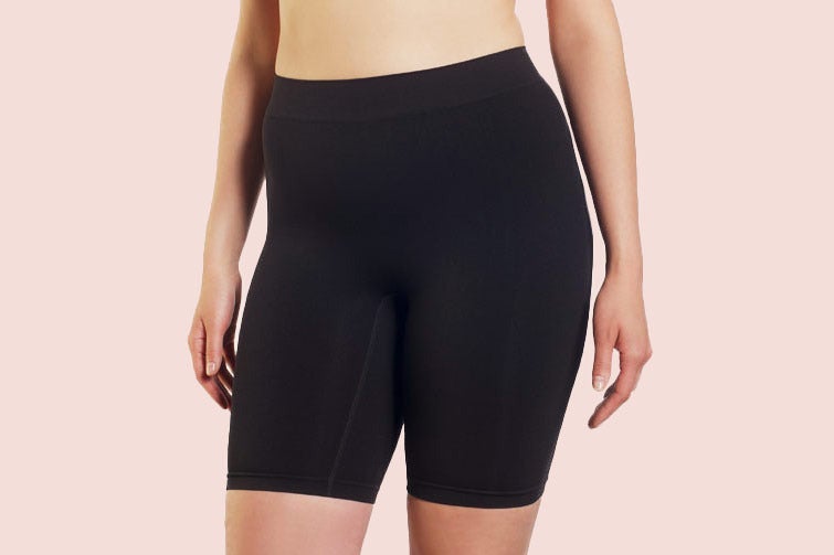 Thigh Society Ultra High Rise Shorts.